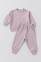 Basic Çocuk Eşofman Takımı Lila