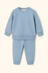 Basic Çocuk Eşofman Takımı Mavi