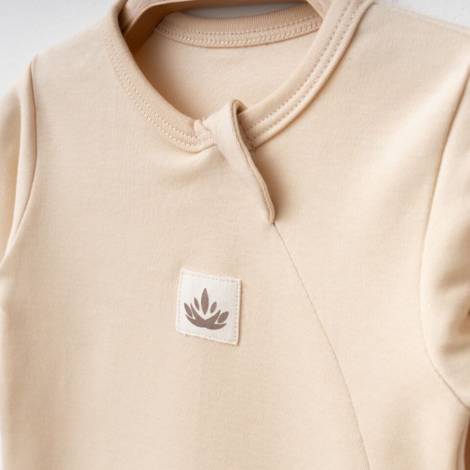 Vanilla Tiny Dream Premium Organik Pamuk 2’li Bebek Tulum