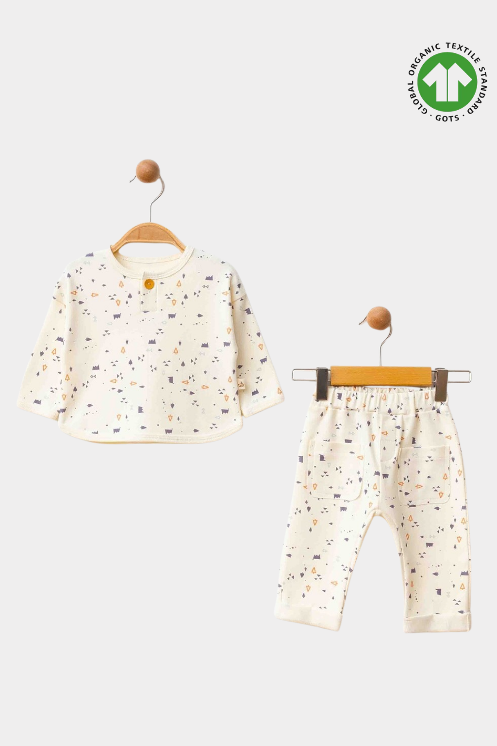 Tiny Shapes Premium Organik Pamuk Bebek Takımı
