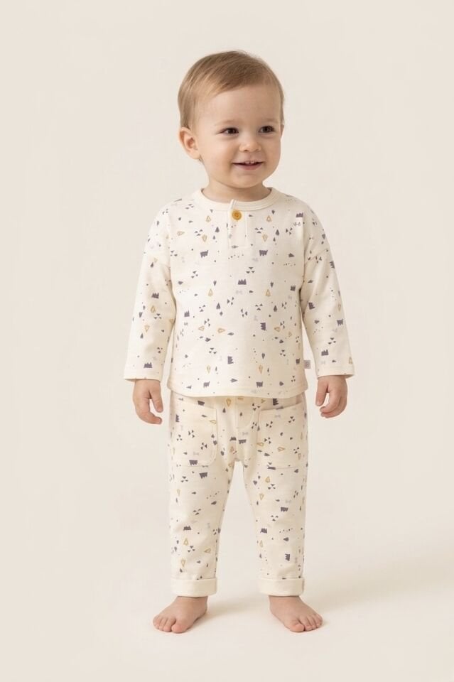 Tiny Shapes Premium Organik Pamuk Bebek Takımı